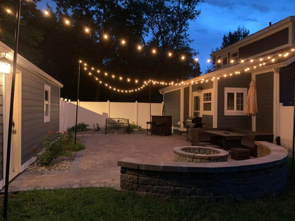 The Lucky Charm Home Of The Fighting Irish! Bbq Outdoor Games Coffee South Bend Buitenkant foto