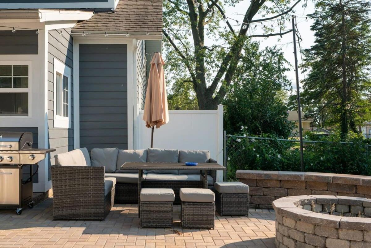The Lucky Charm Home Of The Fighting Irish! Bbq Outdoor Games Coffee South Bend Buitenkant foto